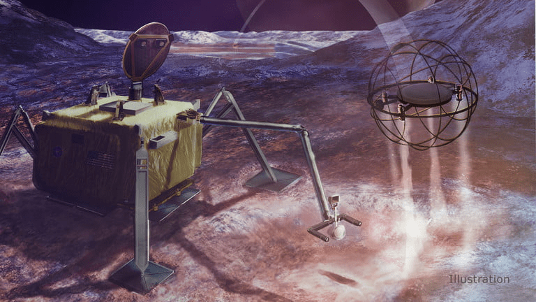ناسا می خواهد برای کشف جهان های یخی ، یک ربات پرتاب کننده بخار بسازد