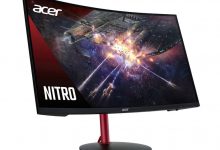 مانیتور منحنی جدید ایسر Nitro XZ2 مخصوص بازی و مقرون به صرفه