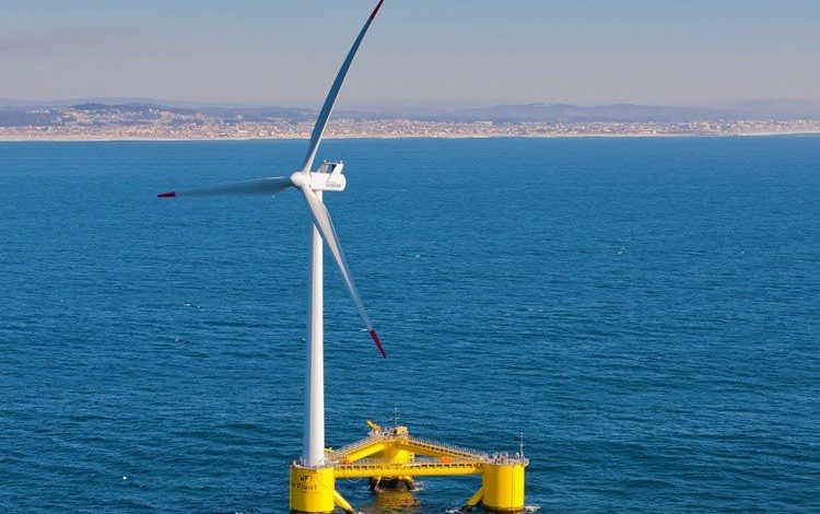 WindFloat Atlantic-بزرگ‌ترین توربین بادی شناور تولید برق جهان در کشور پرتغال افتتاح شد