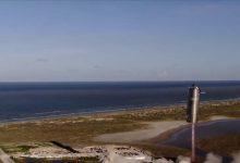 Starship-SpaceX نمونه اولیه موشک خود به نام استار شیپ را150متر از سکو پرتاب کرد