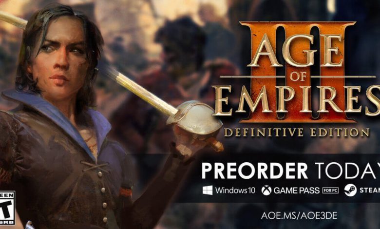 بازی Age of Empires III: Definitive Edition برای Pc به زودی منتشر می شود