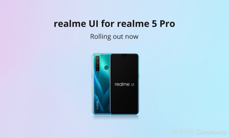 Realme 5 Pro آخرین به روز رسانی خود در ماه سپتامبر را انجام داد.