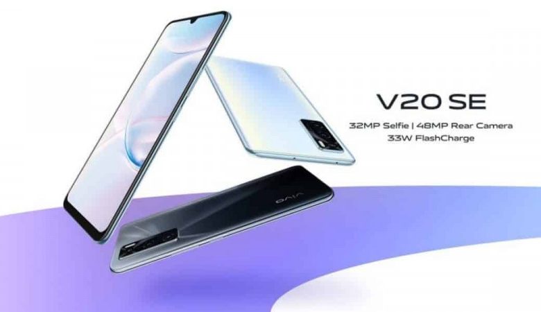 ویوو از گوشی هوشمند Vivo V20 SE خود رونمایی نمود.