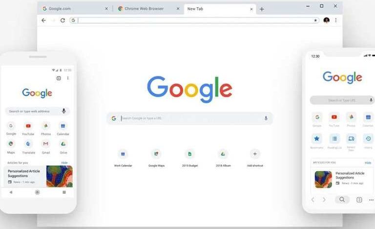 فعال سازی Chrome Actions برای تایپ یک دستور در نوار آدرس گوکل کروم