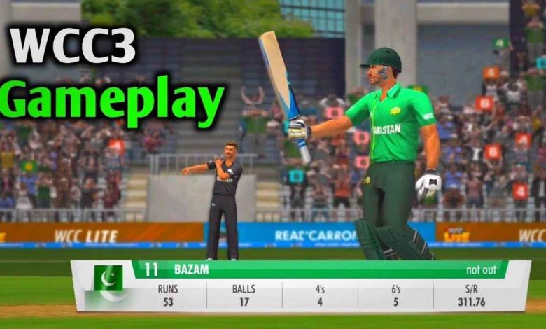 دانلود جدید ترین نسخه بازی کریکت چند نفره World Cricket Championship 3